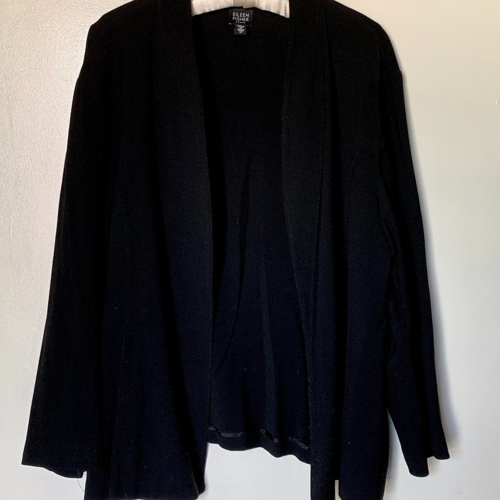 Eileen Fisher Sweater Jacket Size 1X